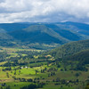 HippyfromOz > Saturday 15 March 2008 - Early Saturday morning we left Mudgeeraba to drive to Lamington National Park.  On the way we stopped here at Rosin's Lookout at Beechmont - fantastic view of the Numinbah Valley.  Some guys arrived to do some hang gliding but we didn't stay to watch as they were still setting up their gear.